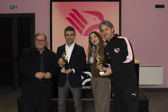Il Palermo e Superpippo premiati al festival di cinema e sport inventato da "The Voice" Sandro Ciotti