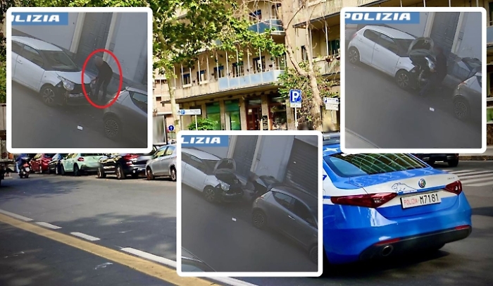 La strada del meccanico a Catania come un centro per i ricambi auto: denunciato il ladro che aveva "prelevato" dei fari 