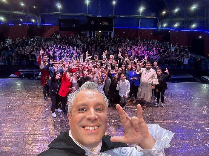 Il direttore artistico Andrea Falanga