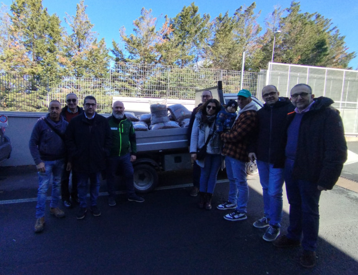 Pellet dei Nebrodi distribuito gratuitamente alle famiglie in difficolt&agrave; economiche