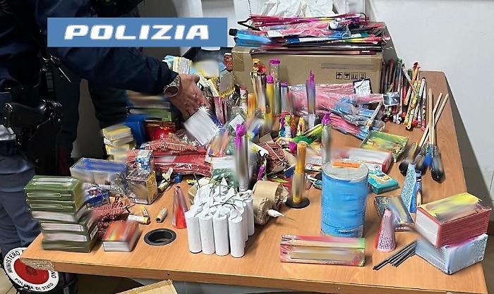 "Botti" sicuri a Catania: da via della Concordia al viale Mario Rapisardi sequestrati 26,5 chili  di fuochi d'artificio illegali