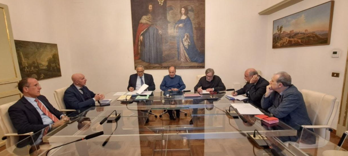 L'incontro a Palazzo d'Orleans