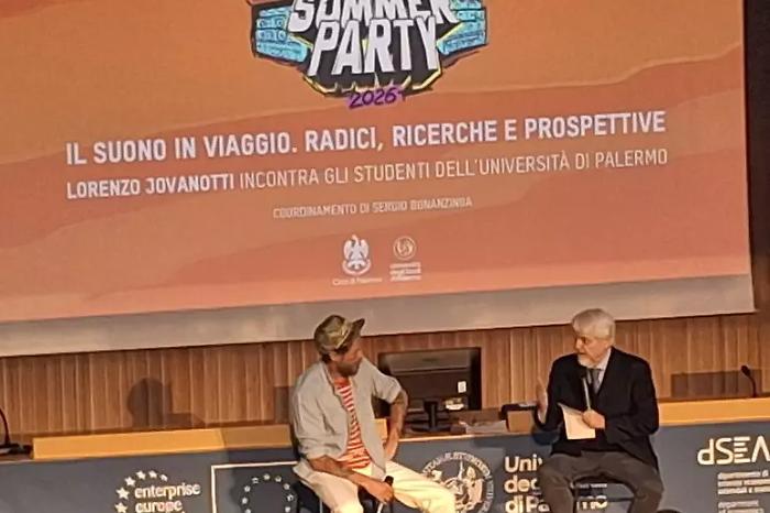 Jovanotti torna all&rsquo;Universit&agrave; di Palermo: non un semplice incontro, ma una lezione pubblica su musica, energia e futuro