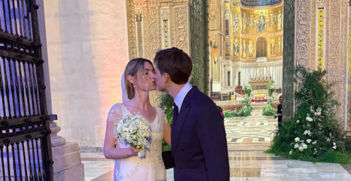 Nozze da fiaba a Monreale tra Charles Forte e Georgie Wright