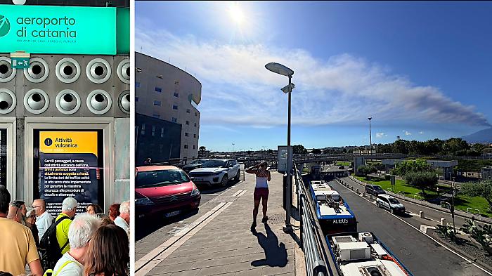 Etna, cos&igrave; la cenere ha messo in ginocchio l'aeroporto di Catania: la lista dei 154 voli coinvolti tra dirottamenti e cancellazioni. Scalo chiuso fino all'alba