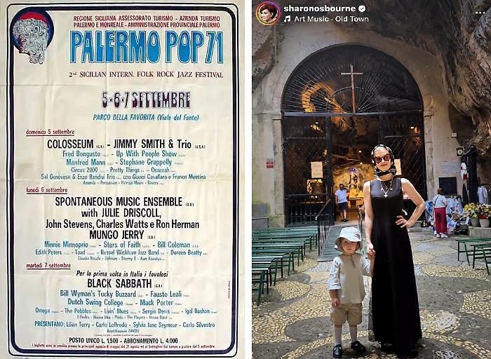 Perch&eacute; la famiglia di Ozzy Osbourne ama Palermo: il legame con la citt&agrave; e quello storico concerto dei Black Sabbath