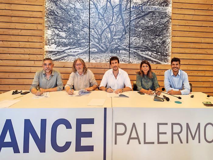 Ance Palermo firma il contratto con i sindacati degli edili, incrementate indennit&agrave; e welfare
