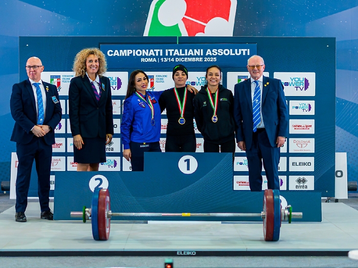 Sollevamento pesi, agli Assoluti di Roma poker d&rsquo;oro per la Sicilia
