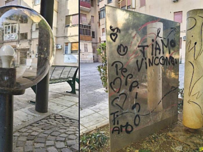 Brancaccio, ancora sfregi in piazzetta Puglisi. Il centro Padre Nostro: &laquo;Continua barbarie&raquo;