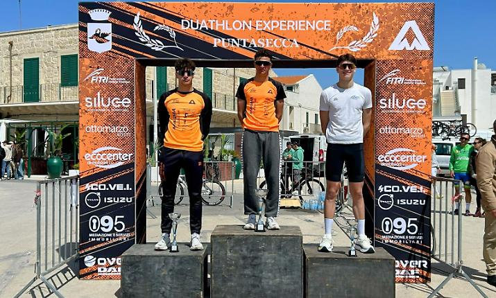 Il Duathlon Sprint di Punta Secca incorona l'etneo Daniele Gambitta e la palermitana Elisabetta Tomasini